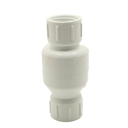 3/4 Threaded PVC Swing Check Valve